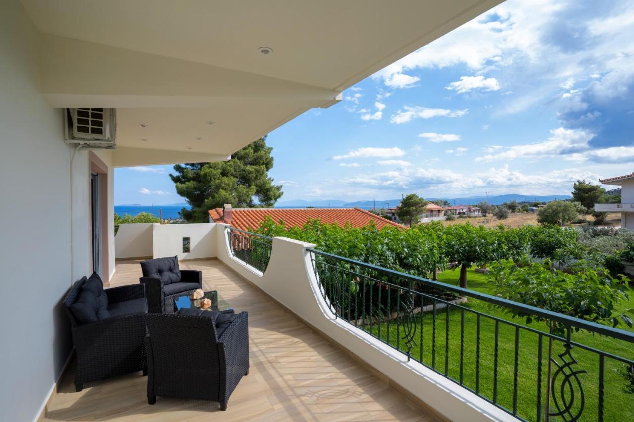 Ocean View Villa Kinetta  Luaran gambar