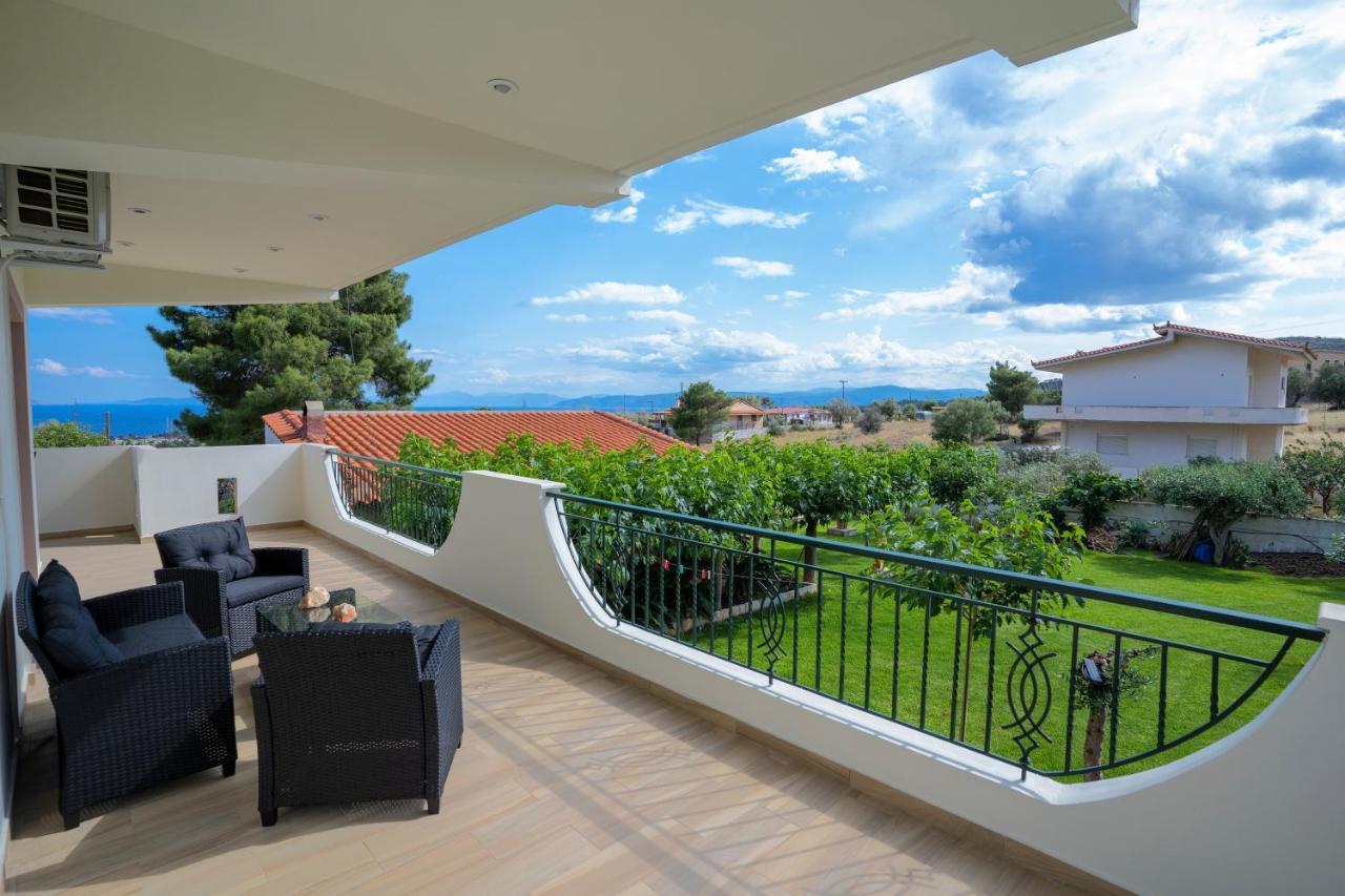 Ocean View Villa Kinetta  Luaran gambar